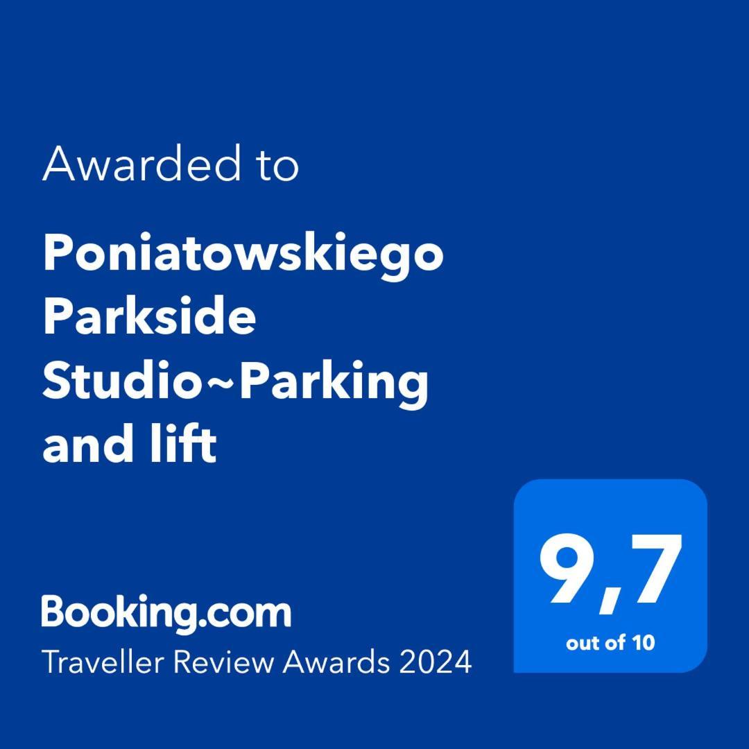 Poniatowskiego Parkside Studio~Parking And Lift Breslávia Exterior foto